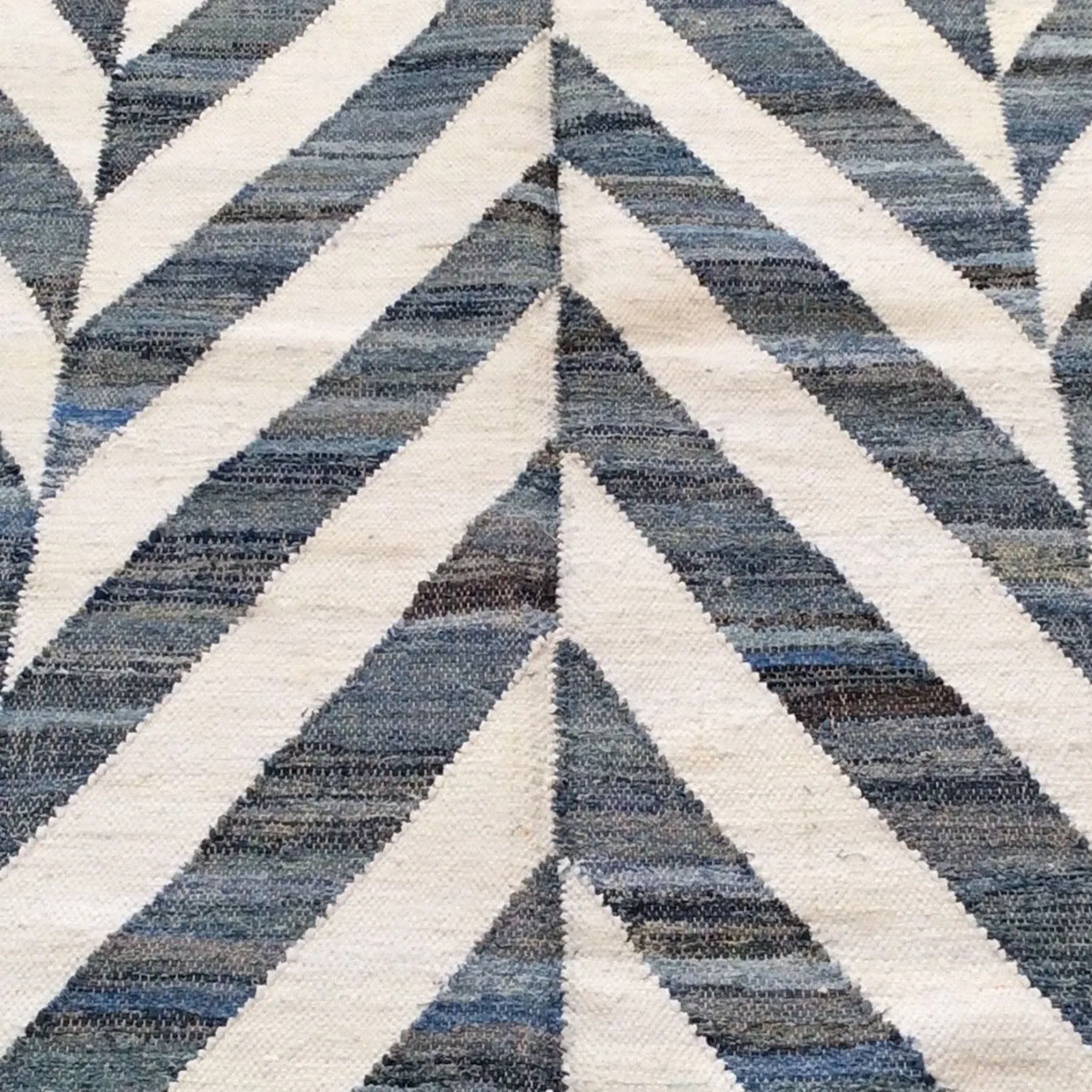 Hand-Woven Reversible Modern Contemporarty Kilim Rug (Size 5.0 X 7.0) Brrsf-1359