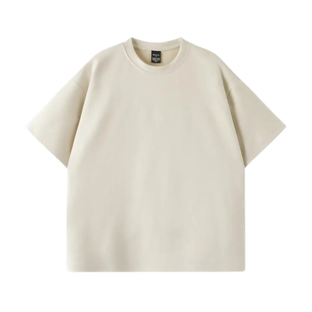 Heavy Solid Suede T-Shirt