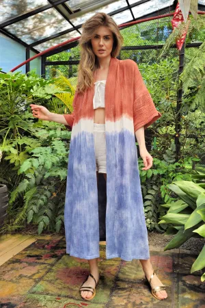 HESTIA Gauze Cotton Kimono For Women
