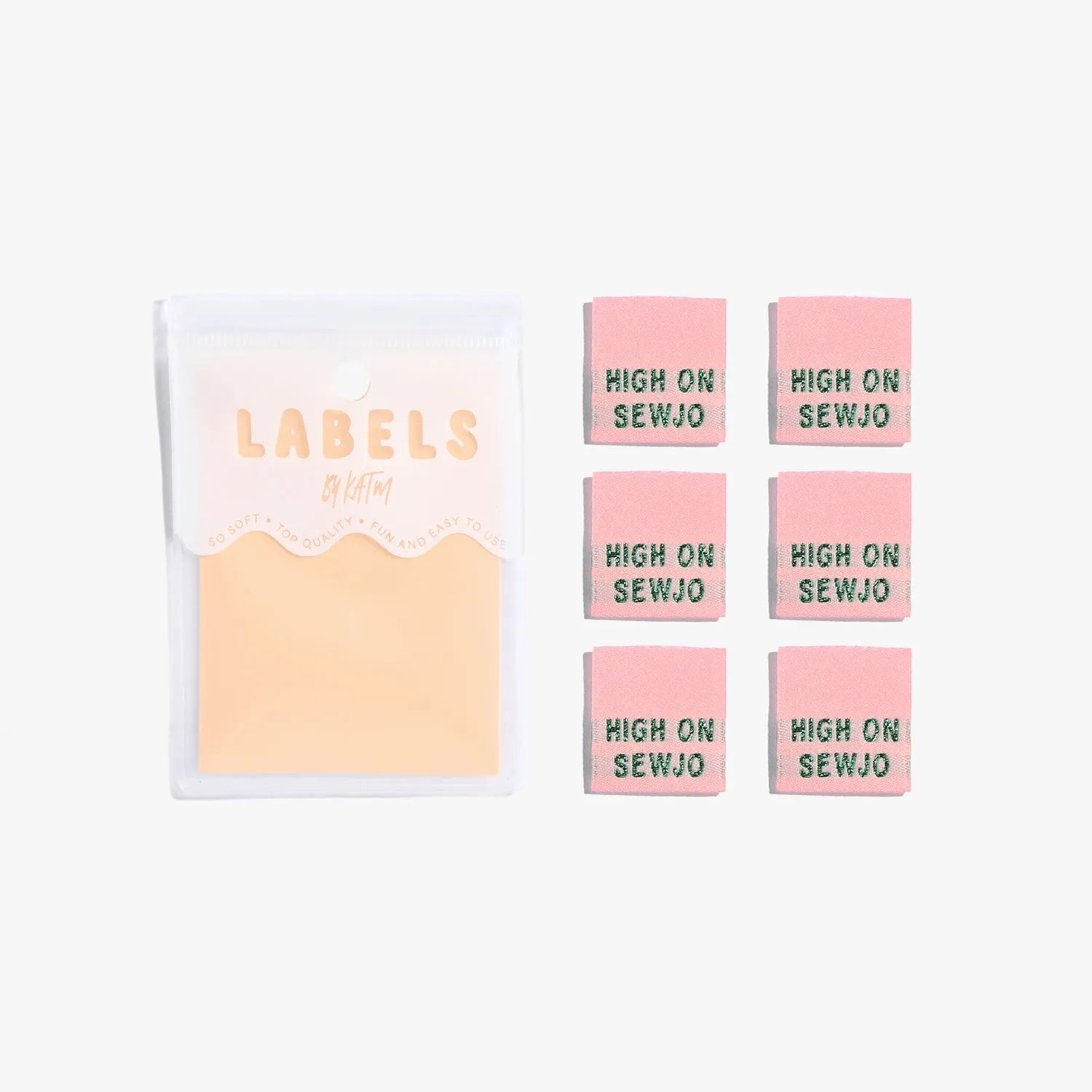 High on Sew-Jo ~ 6 Sew-in Labels