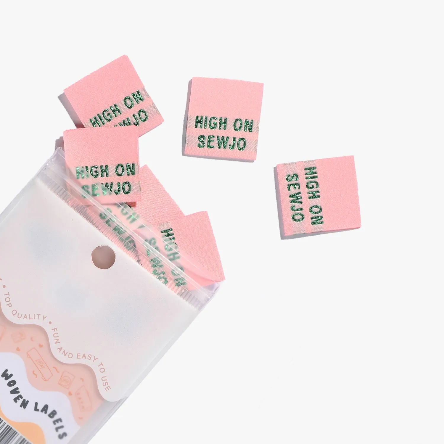 High on Sew-Jo ~ 6 Sew-in Labels