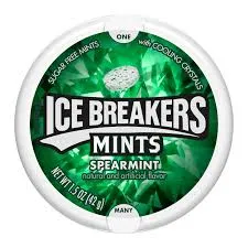 ICE BREAKERS SPEARMINT 1.5 OZ