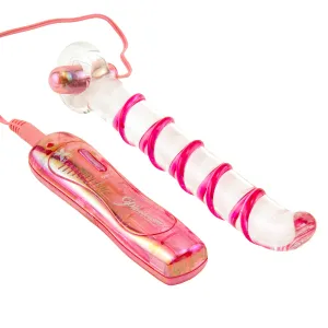 Icicles Vibrating Glass G-Spot Wand