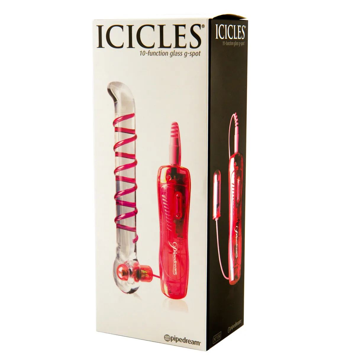 Icicles Vibrating Glass G-Spot Wand