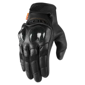Icon Contra2 Mens Motorcycle Short Leather Glove