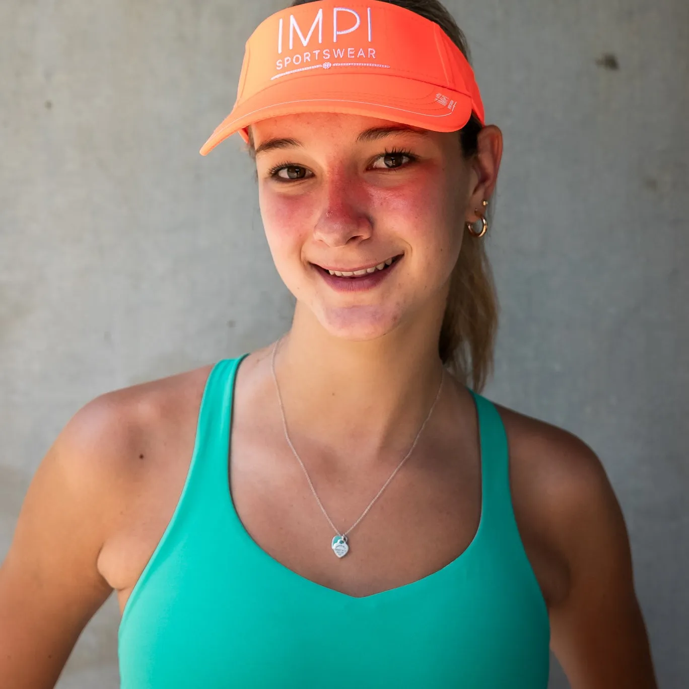 IMPI Strappy Girls Crop Top - Apple Green