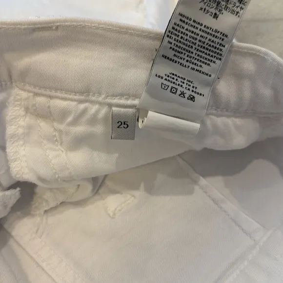 J Brand White Denim Skirt!