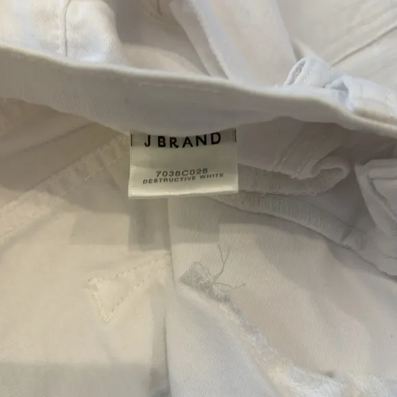 J Brand White Denim Skirt!