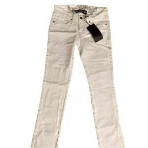 John Richmond ROCKER White Denim Jeans Sz 28 NWT