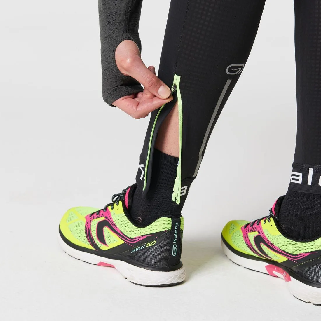 Kalenji Kiprun Warm Women's Running Tights - Black