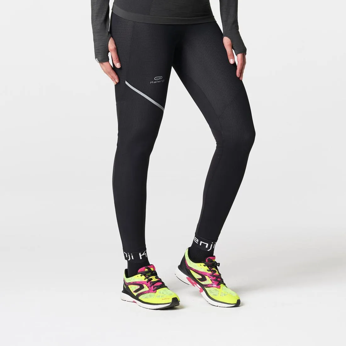 Kalenji Kiprun Warm Women's Running Tights - Black