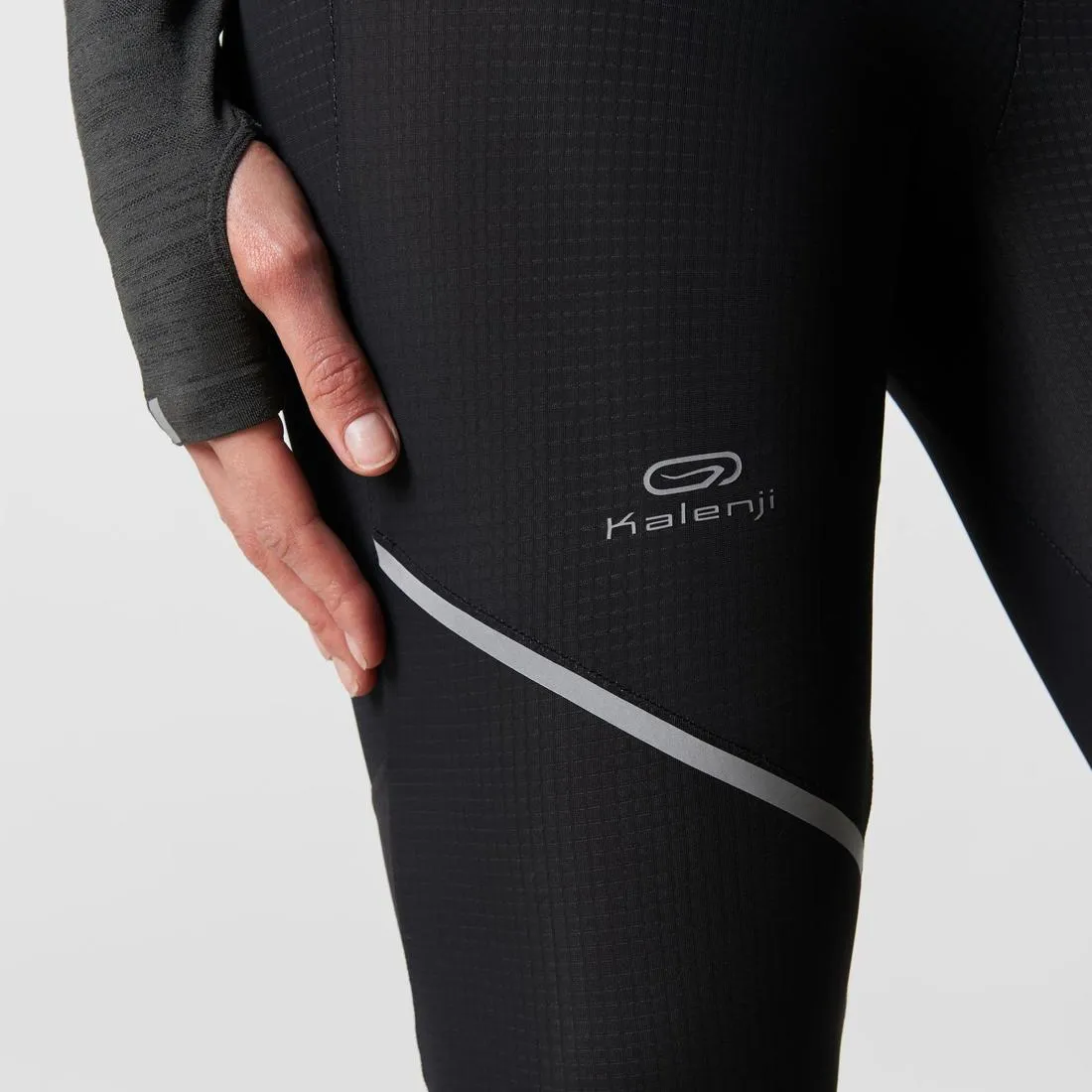 Kalenji Kiprun Warm Women's Running Tights - Black