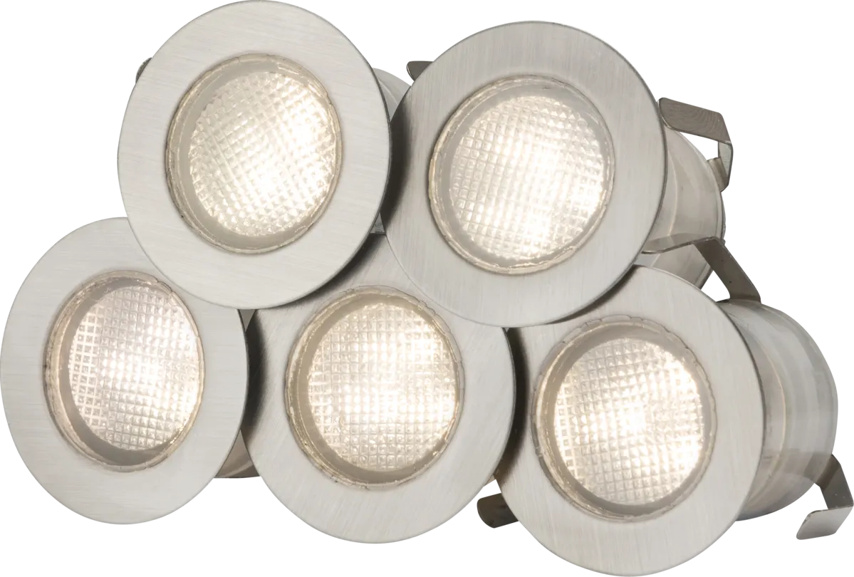 Knightsbridge KIT16WW IP65 230V 10 x 0.2w Warm White LED Kit 3000K