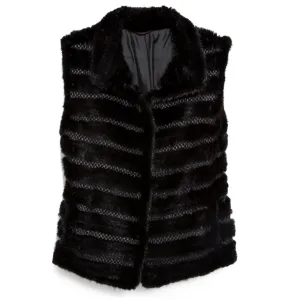 Knitted Mink Vest
