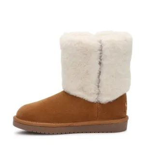 Koolaburra By UGG Aubrei Short Boot - Kids' - Chestnut - Size 5