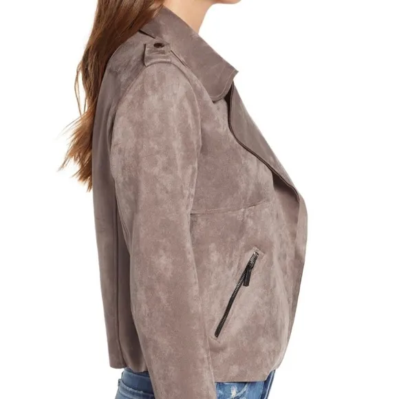 Kut from the Kloth Jacee Suede Moto Jacket S