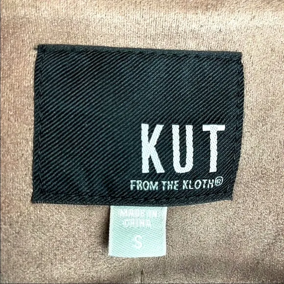 Kut from the Kloth Jacee Suede Moto Jacket S