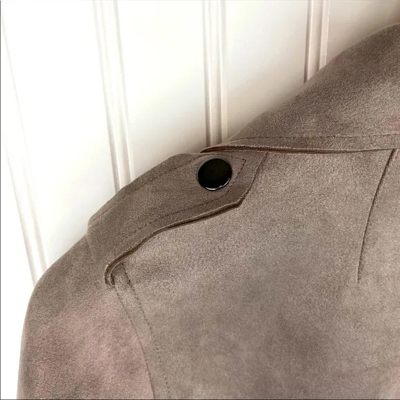 Kut from the Kloth Jacee Suede Moto Jacket S