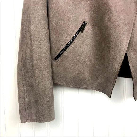 Kut from the Kloth Jacee Suede Moto Jacket S