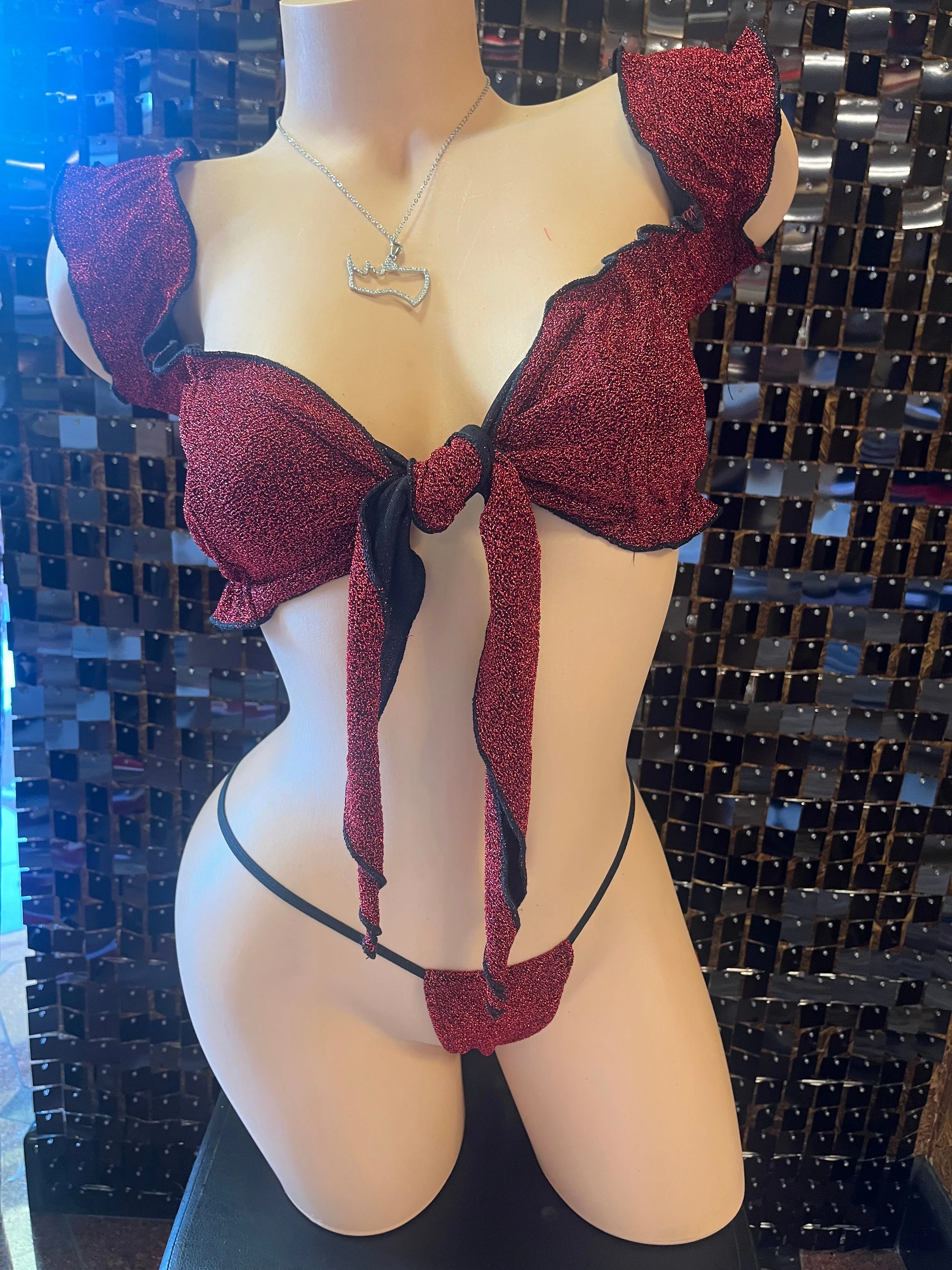 LEILANI TWO PIECE THONG SET