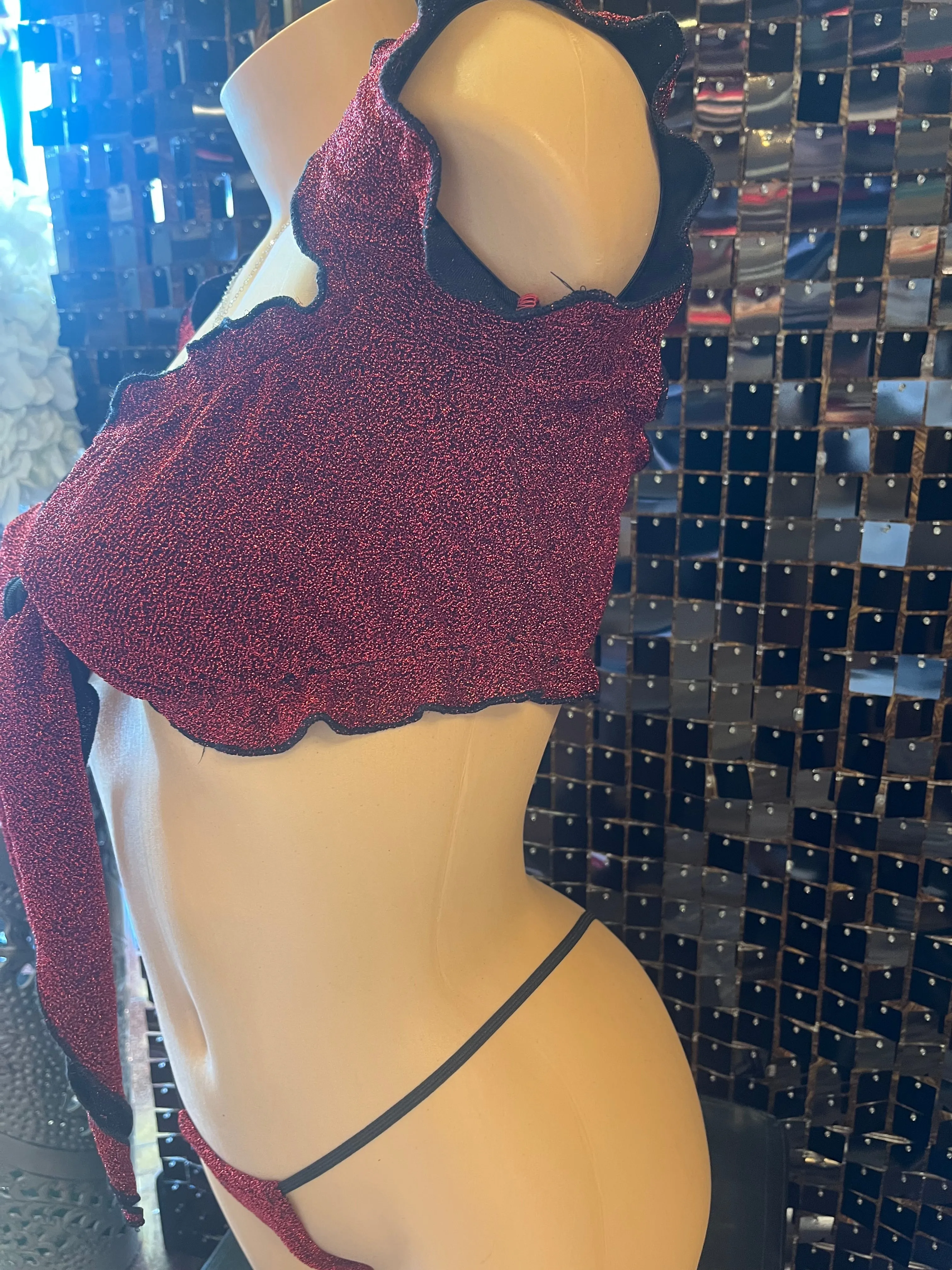 LEILANI TWO PIECE THONG SET