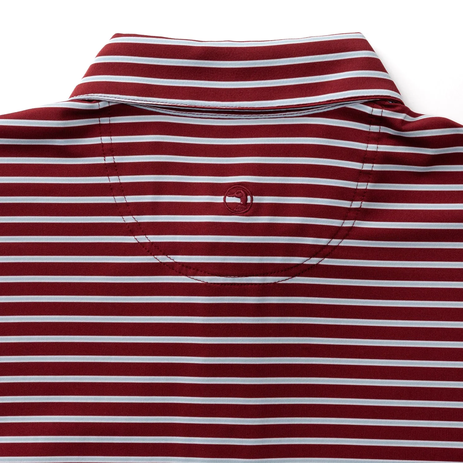 Long Drive Stripe Performance Polo