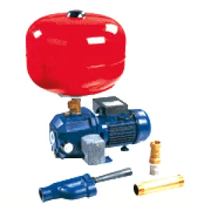 LuckyPro Self Priming Jet Deep Well Pump with 19L Pressure Tank - 1HP, 1.5HP & 2HP