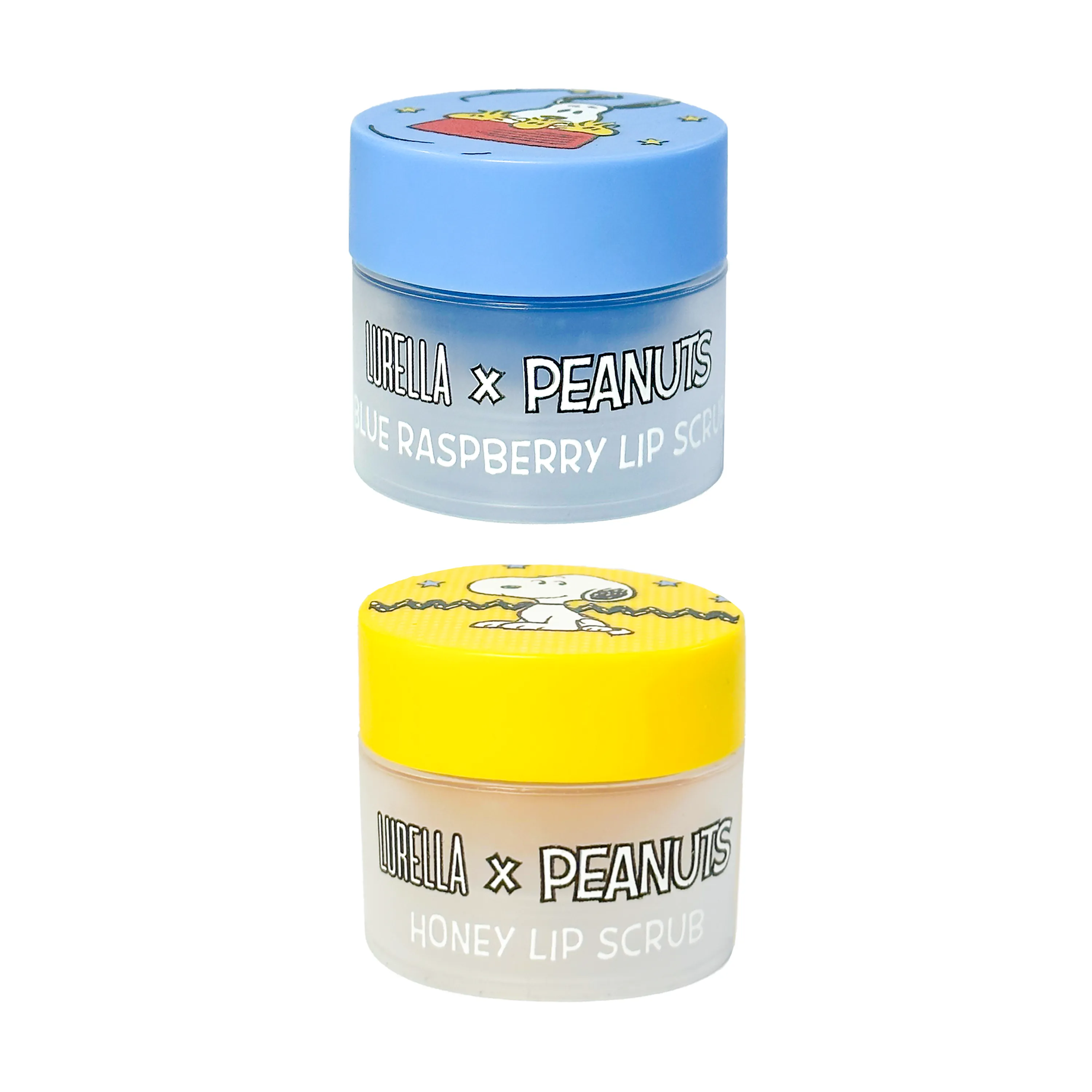 Lurella x Peanuts Running Late & Best friends  Lip Scrub