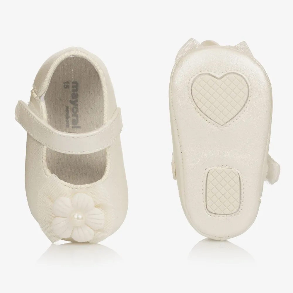Mary Jane Shoe with Flower Bow
