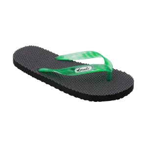 Massage Men's Translucent Green Strap Slippah