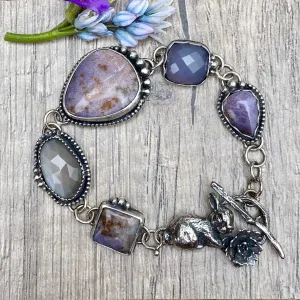 Meet me in the Garden sterling silver bracelet.