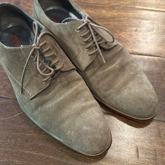 Men’s Hugo Boss Suede Derby’s Size 9