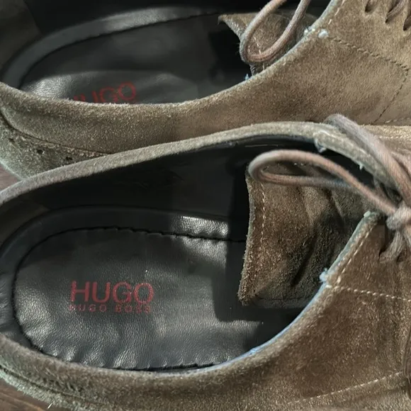 Men’s Hugo Boss Suede Derby’s Size 9