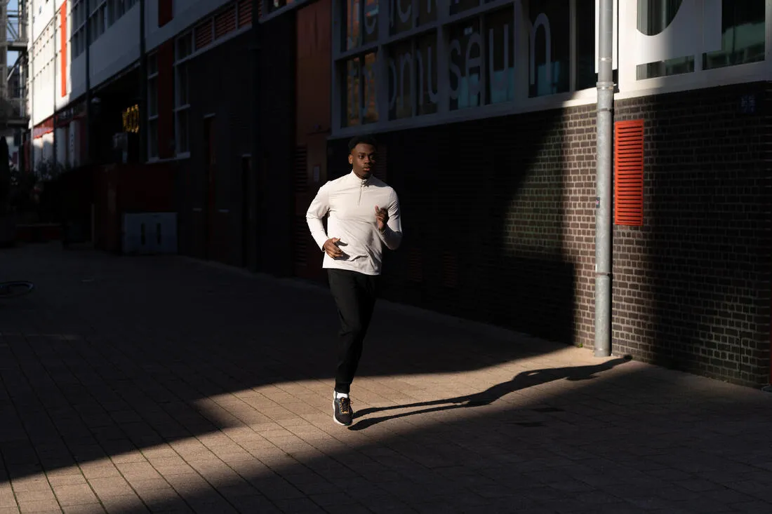 Men's KIPRUN Run 100 Warm Running Trousers