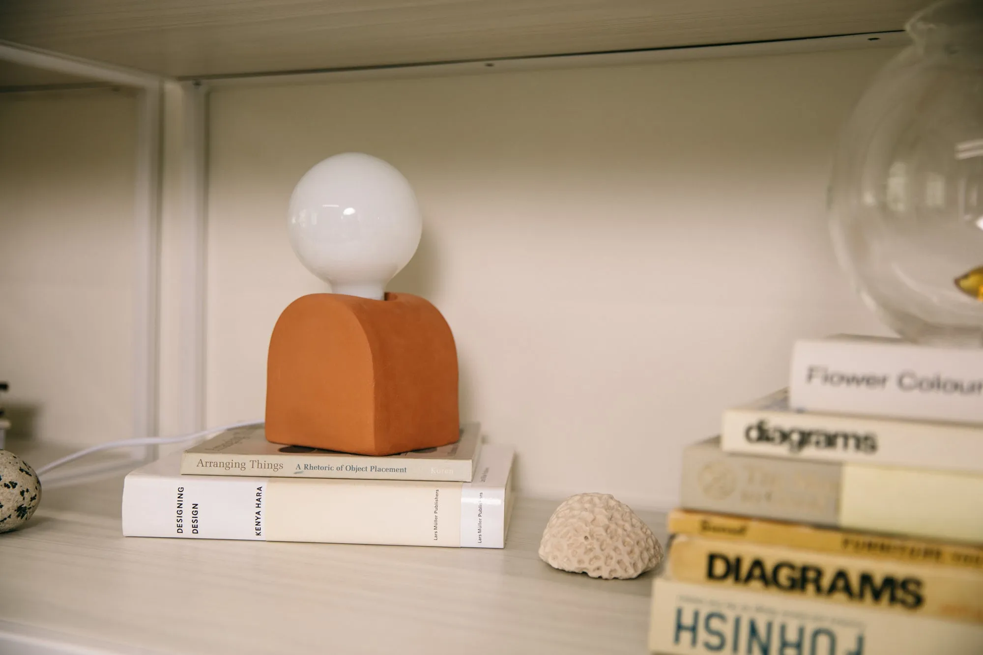 Mima Table Lamp, Terracotta