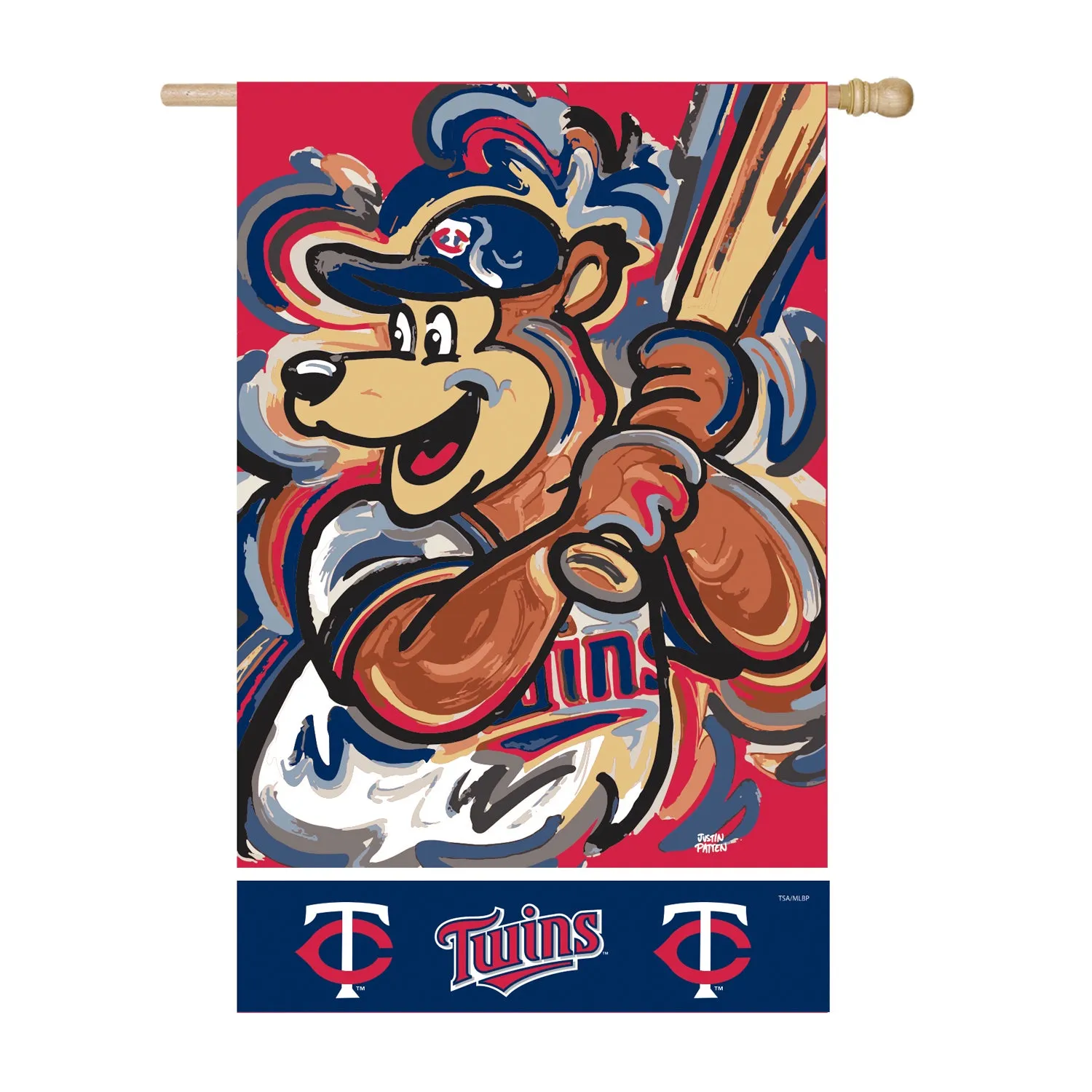 Minnesota Twins, Suede REG Justin Patten,13s4216jpa