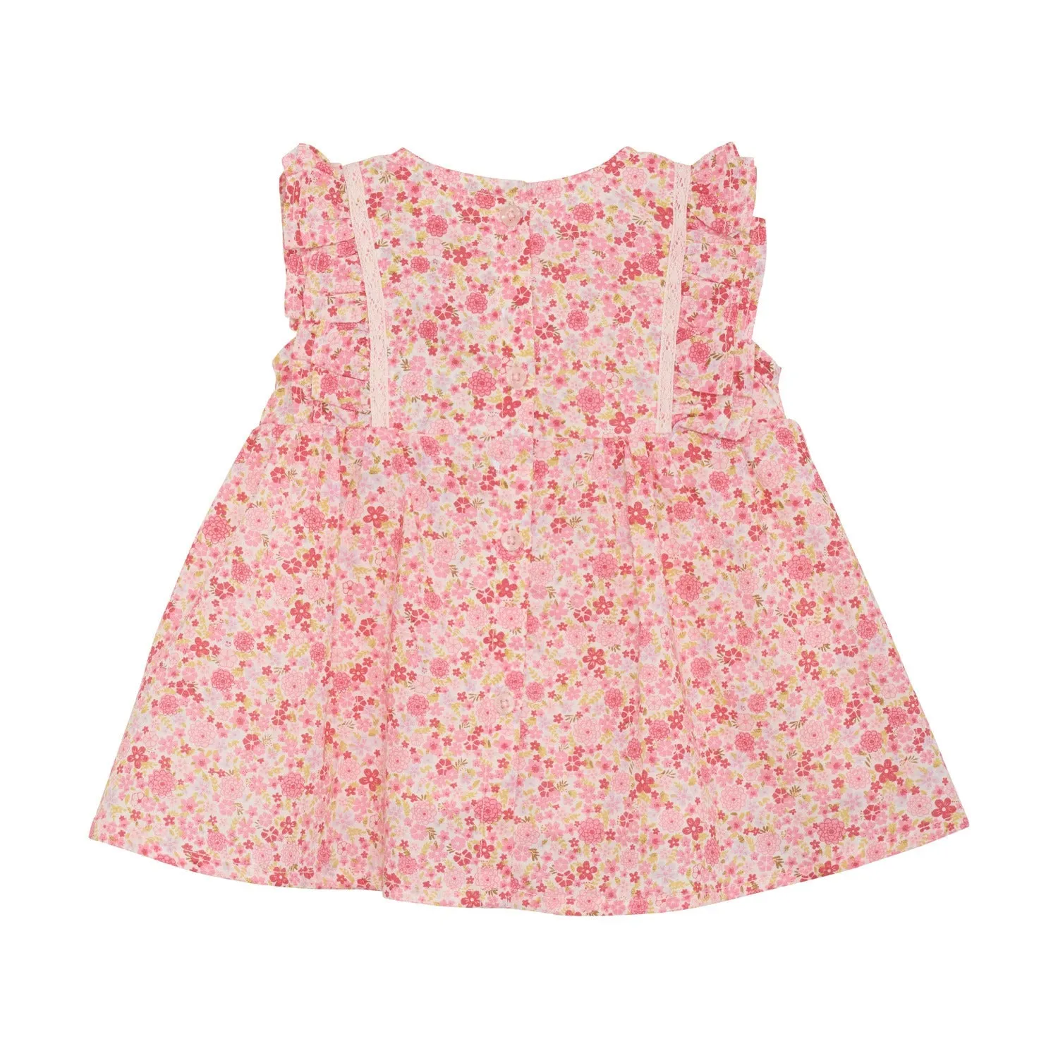 Minymo Woven Dress - Pink Dogwood