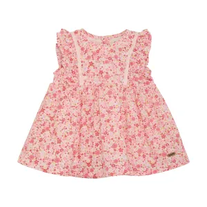 Minymo Woven Dress - Pink Dogwood