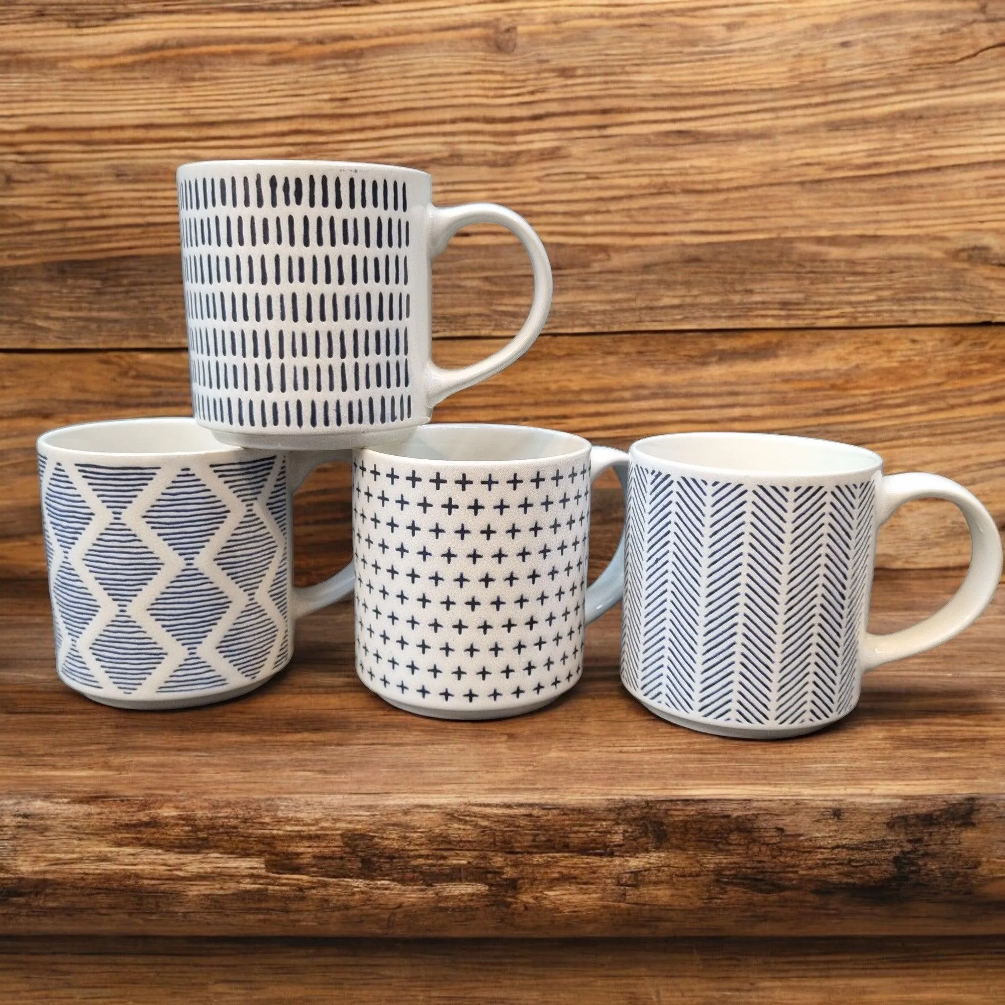 Mono Geometric Pattern Series - 350ml