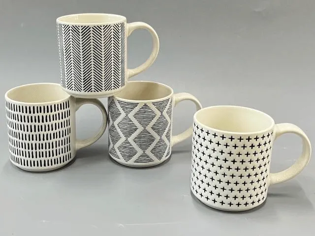 Mono Geometric Pattern Series - 350ml