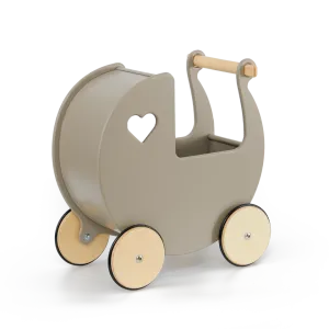 Moover Classic Dolls Pram – Warm Grey