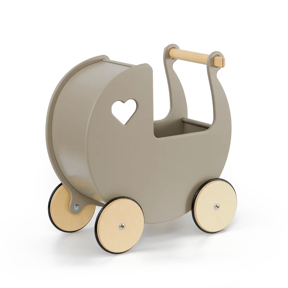 Moover Classic Dolls Pram – Warm Grey