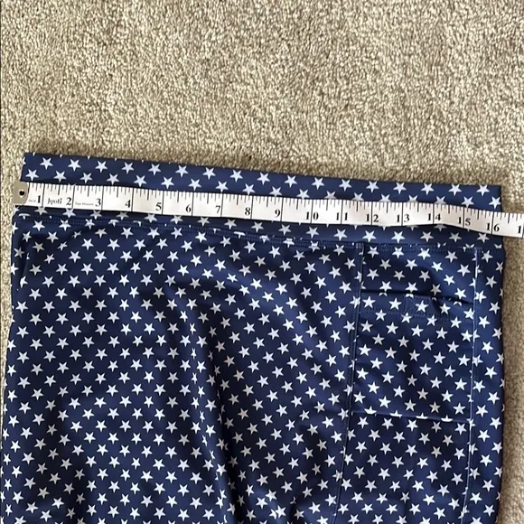 Navy Blue Star Pattern Running Skirt