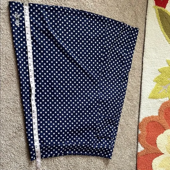 Navy Blue Star Pattern Running Skirt