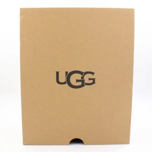 NIB UGG Kids' Lowmel Suede &amp; Textile Sneakers in Chestnut US Size 3K