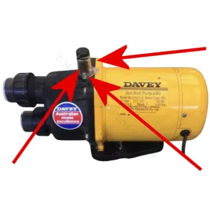 OBSOLETE - Davey Bath Pump Air Bleed
