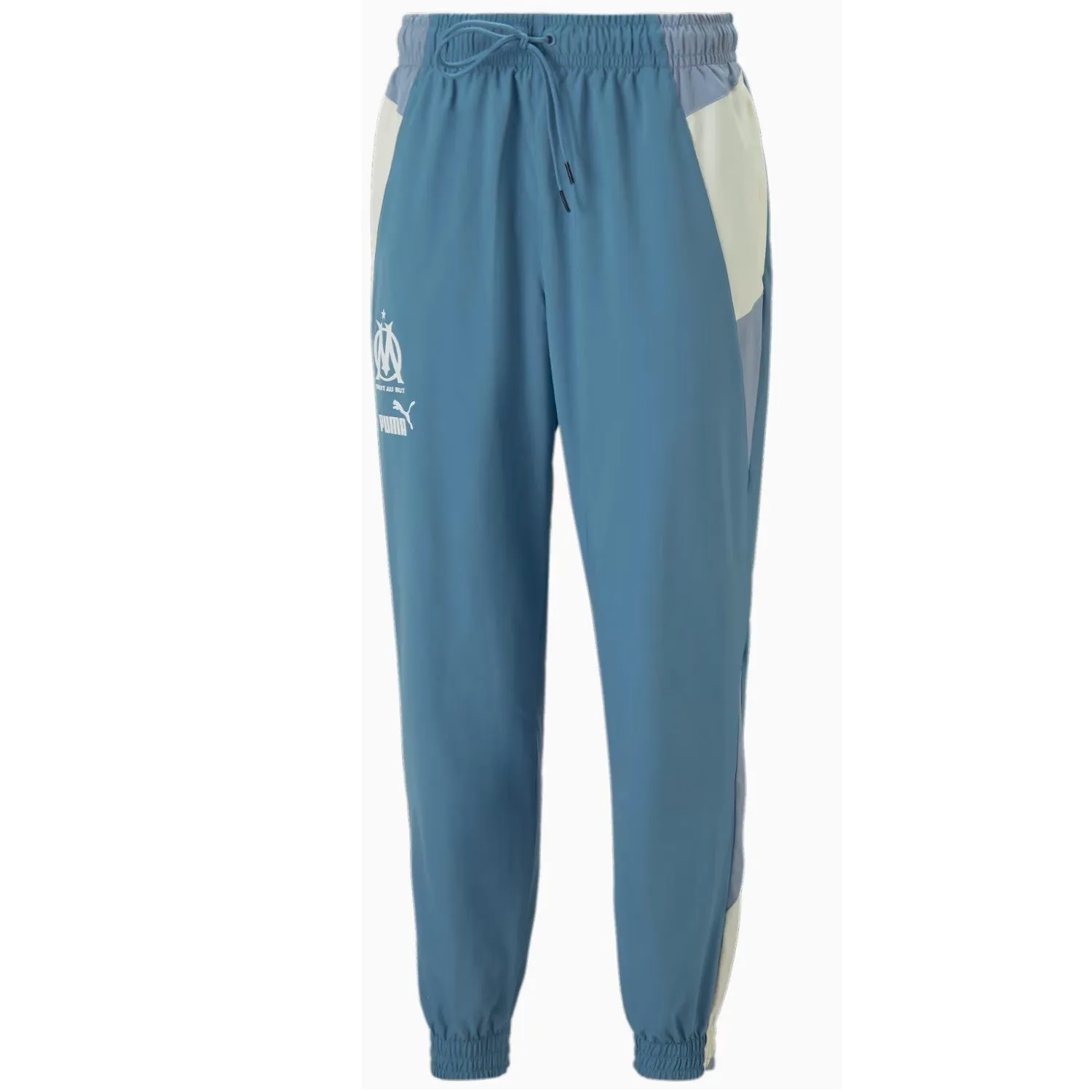 Olympique Marseille streetwear woven presentation tracksuit 2023 - Puma
