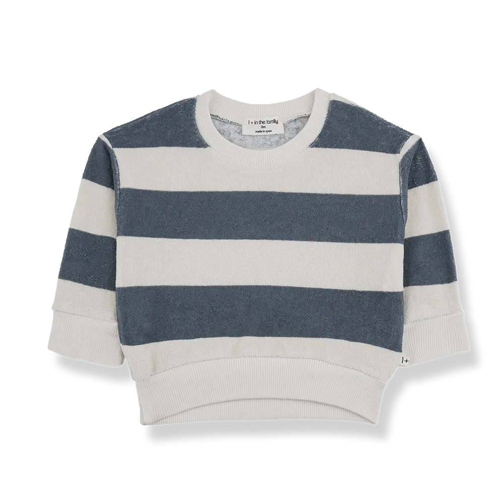 One More In The Family- STEFANO petroleum sweater