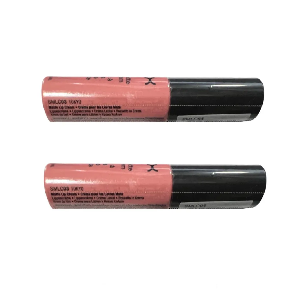Pack of 2 NYX Soft Matte Lip Cream, Tokyo SMLC03