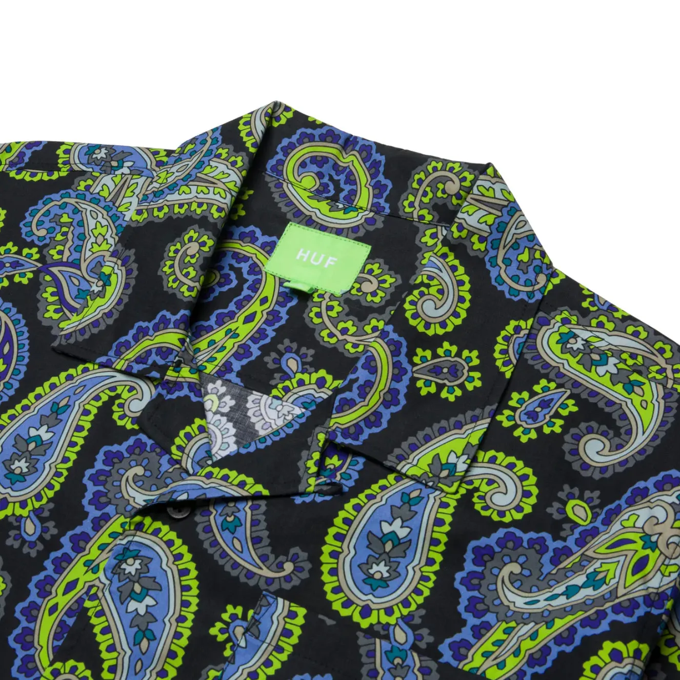 PAISLEY S/S WOVEN TOP